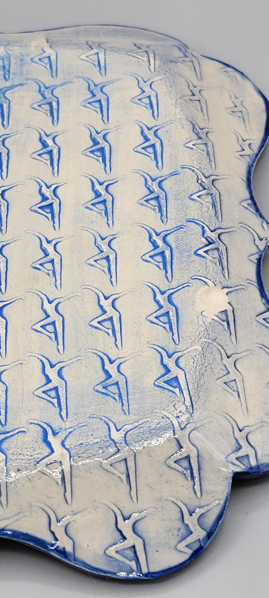 Large Spaceman on a Whale Plate