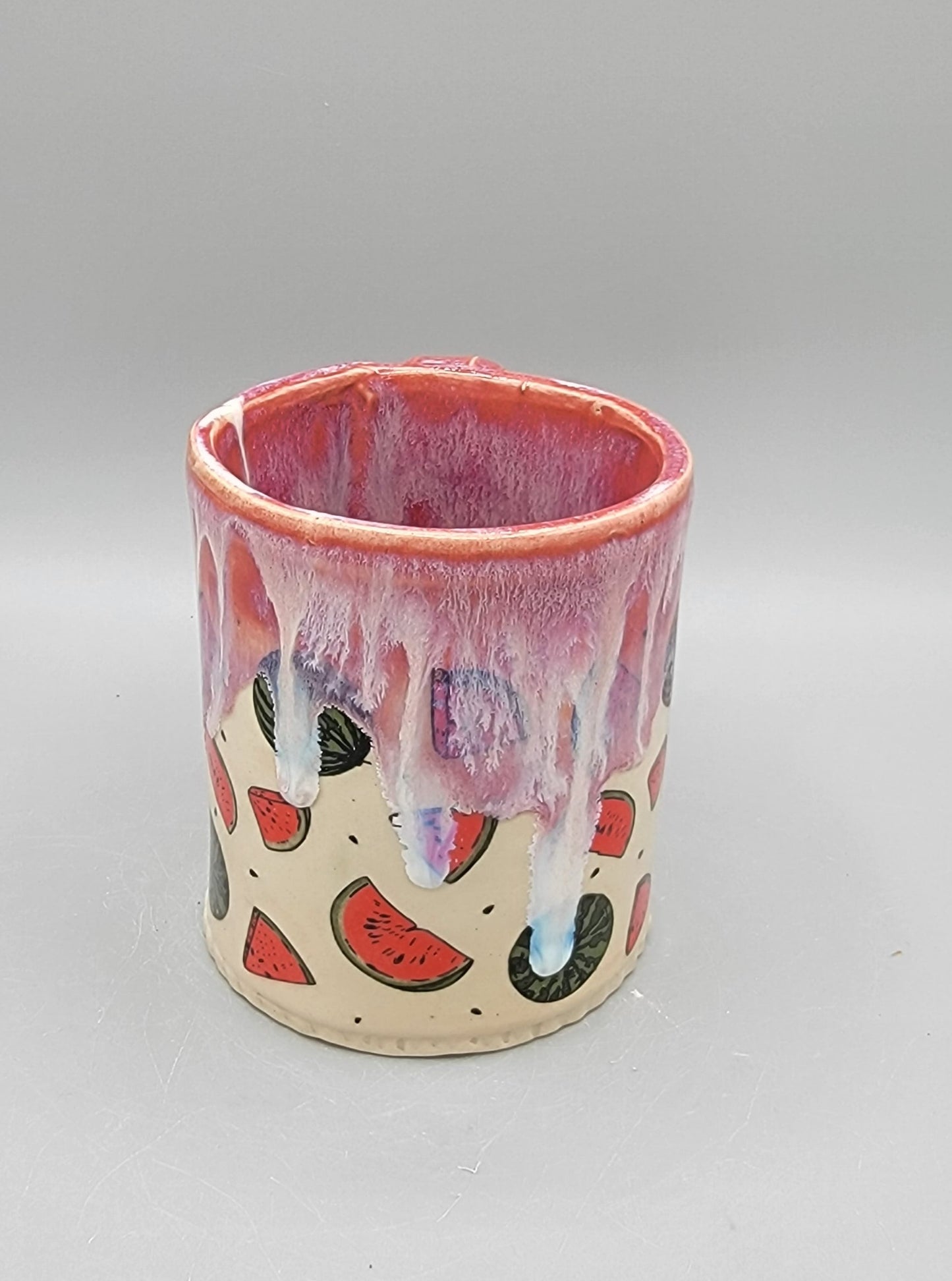 14-15 oz Watermelon Coffee Mug In Juicy Pink