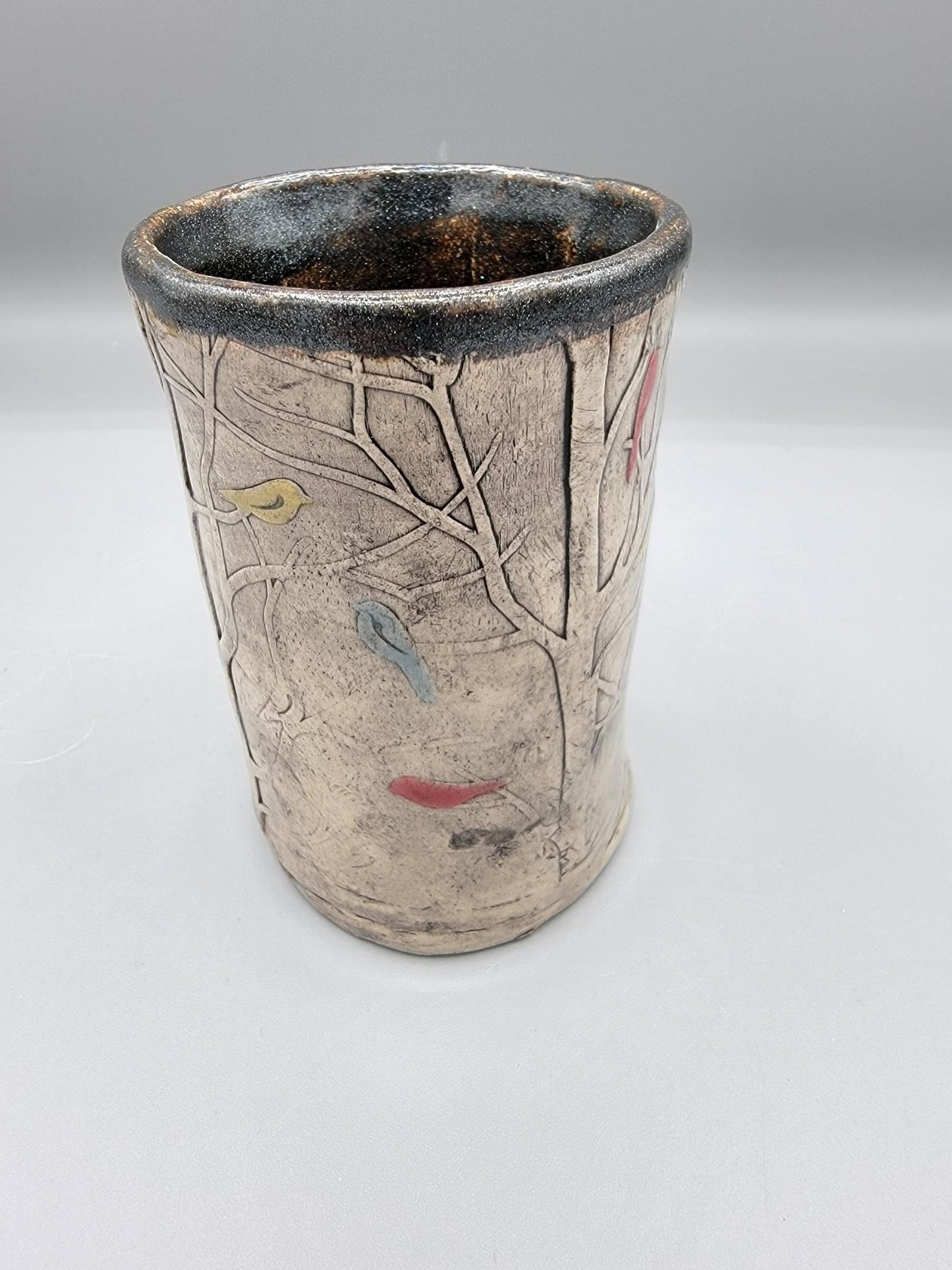 Birds in the Forest Wine Cup