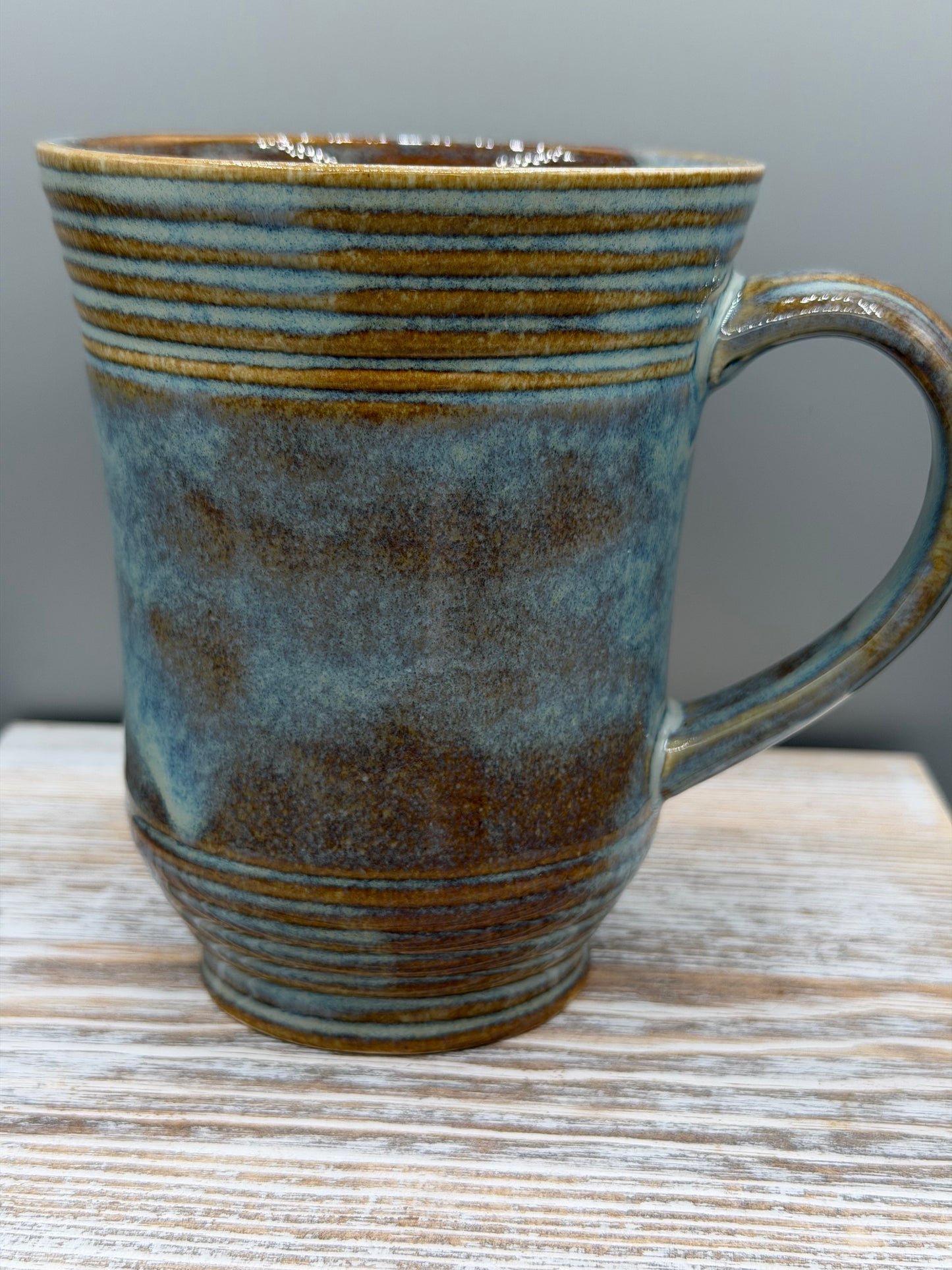 16-17 oz Ceramic Mug in Denim Blues