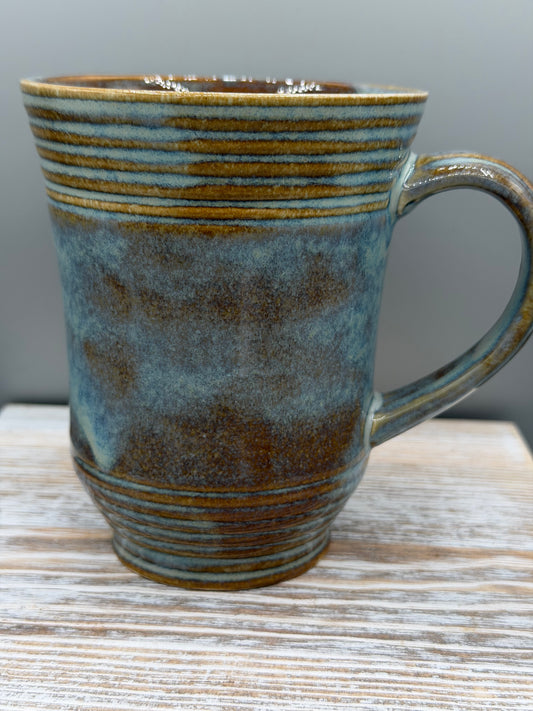 16-17 oz Ceramic Mug in Denim Blues