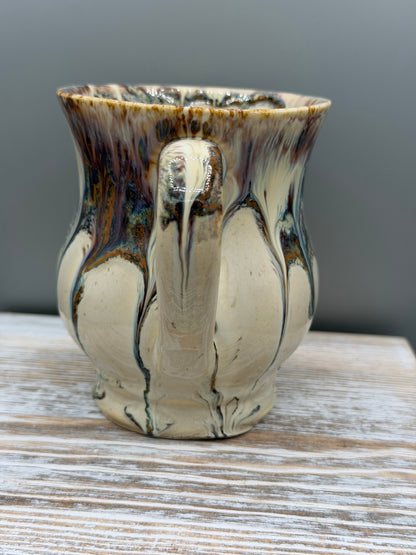 16 oz Ceramic Mug in Melty Cream