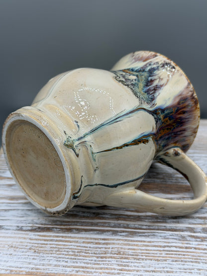16 oz Ceramic Mug in Melty Cream