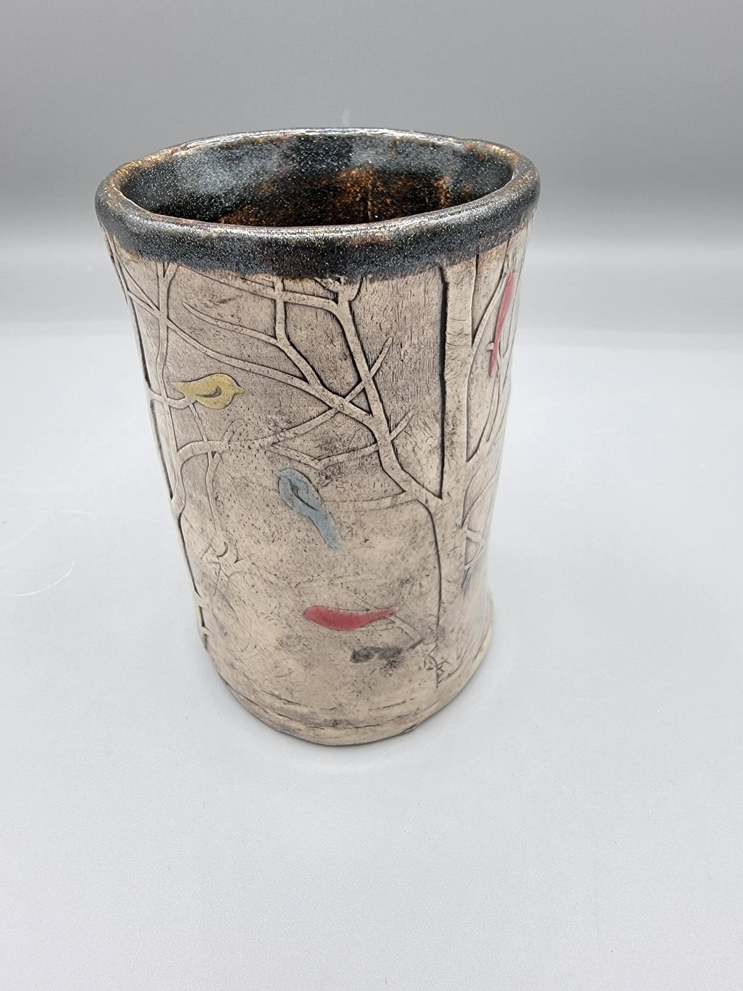 Birds in the Forest Wine Cup